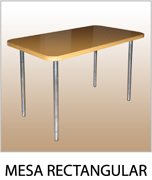 mesa rectangular de casino