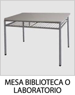 mesa para biblioteca o laboratorio