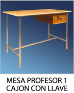 mesa para profesor con cajon