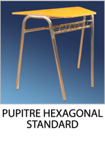 pupitre hexagonal