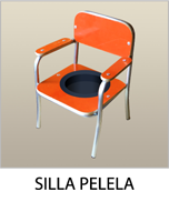 silla con bacinica